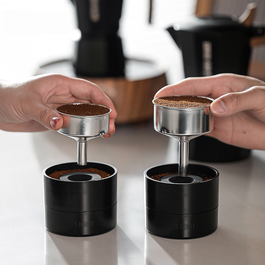 Cyclone Moka Pot Distributor Black