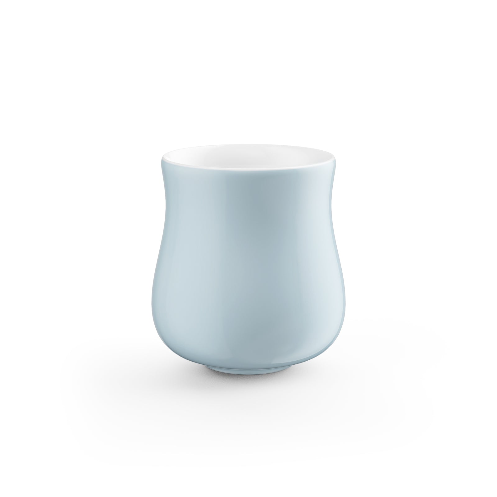 MHW Aura Series Ceramic Cup Thin 150ml in Blue, handcrafted for black coffee.
