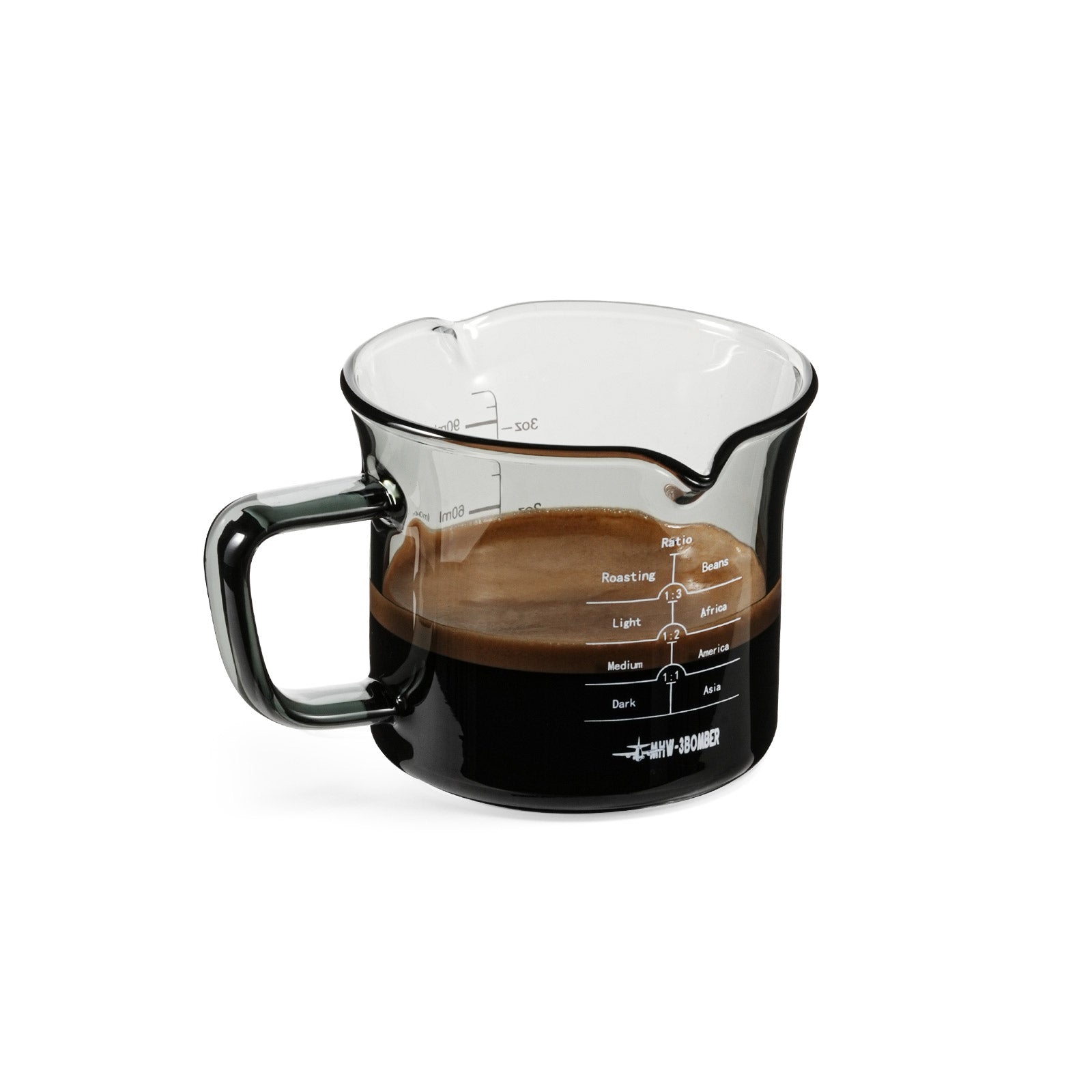 Glass Measuring Cup Double Spout