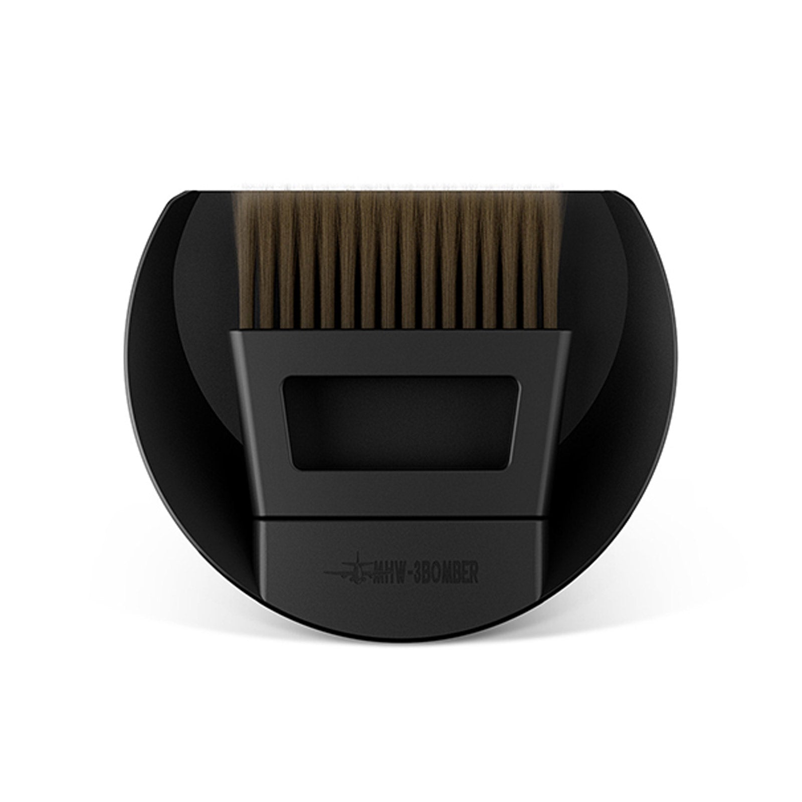 Mhw Coffee Bar Brush & Tray in black for cleaning coffee spaces