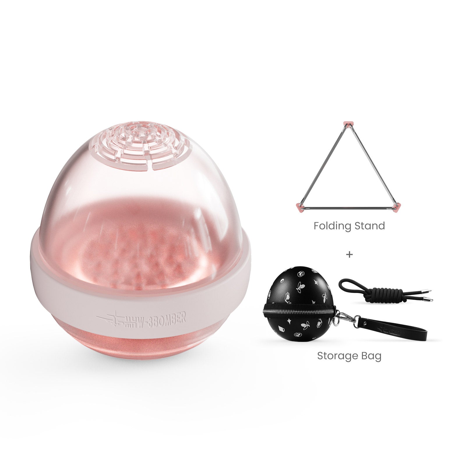 Mhw Eggonaut Travel Coffee Dripper in Black, Blue, and Pink